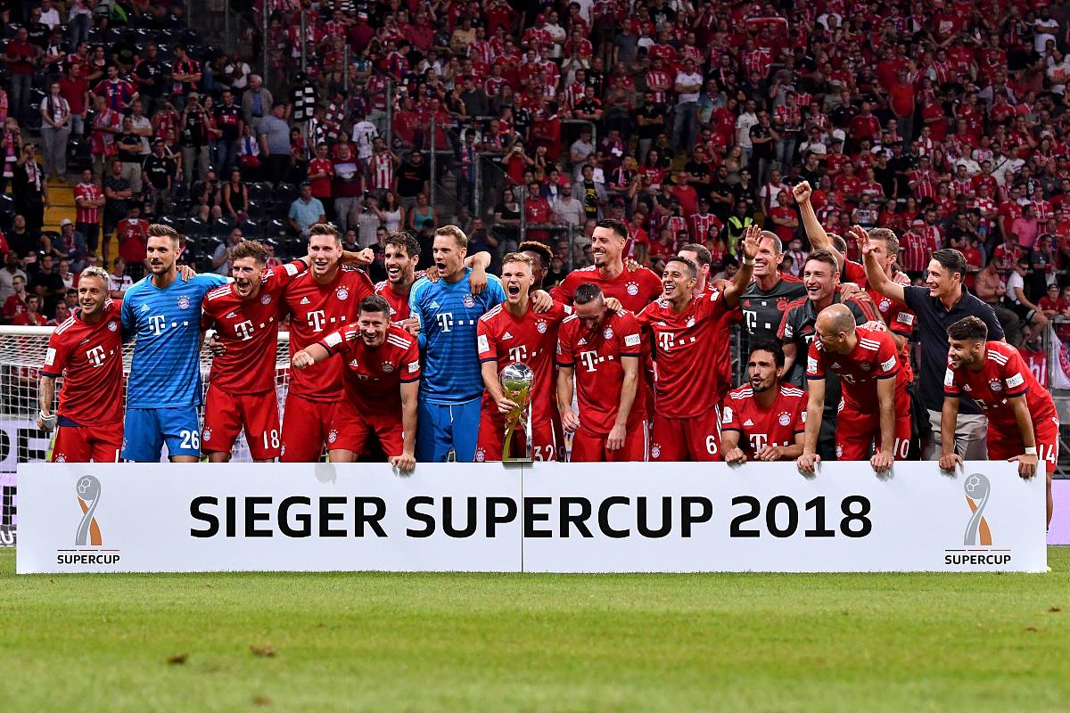 拜仁慕尼黑主场大胜奥格斯堡