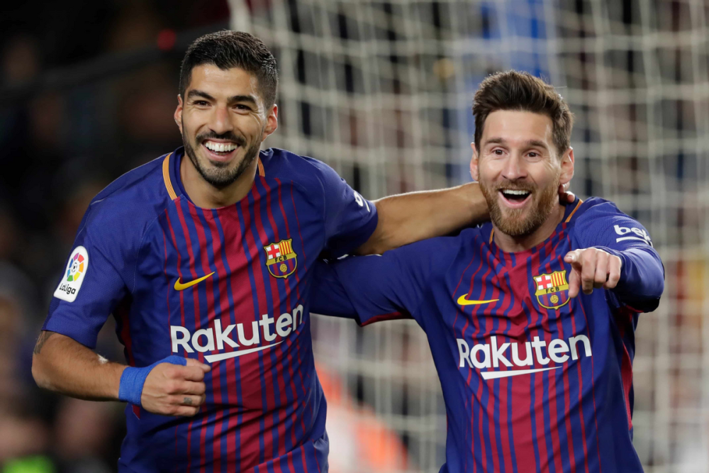 关于西甲金靴争夺激烈，苏亚雷斯接续火力狂轰的信息