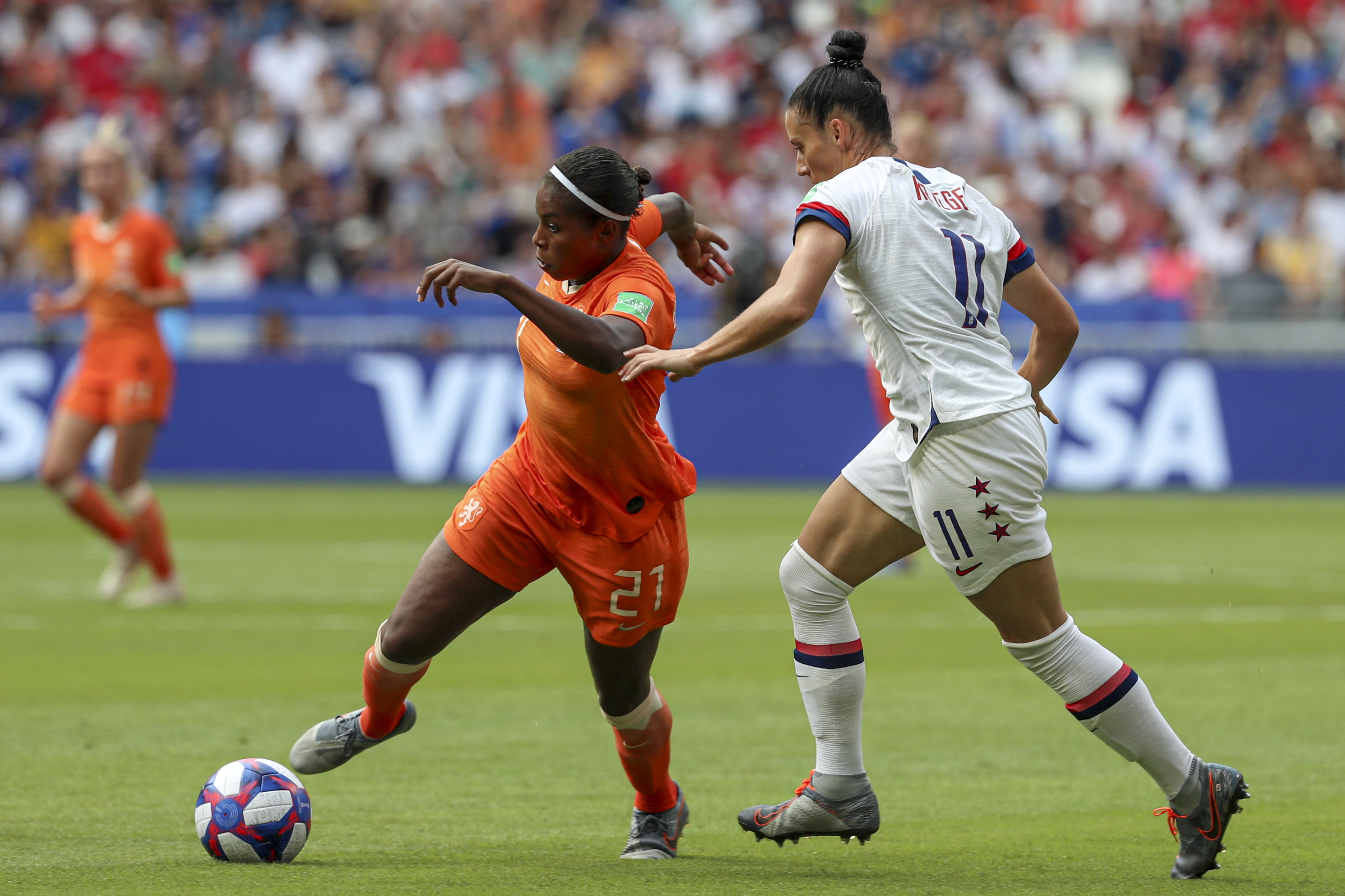 美国队在女足世界杯中的表现